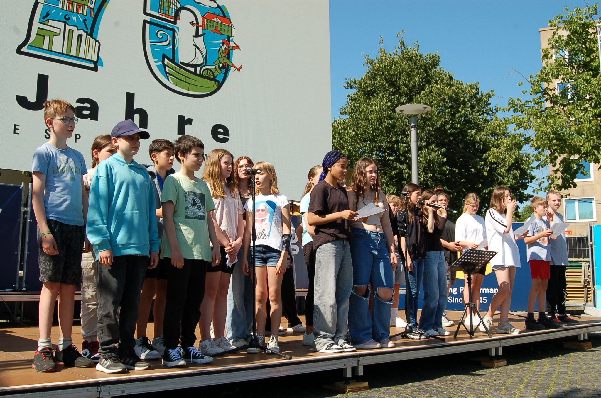 Espelkamp: Birger-Forell-Sekundarschüler singen über den Frieden