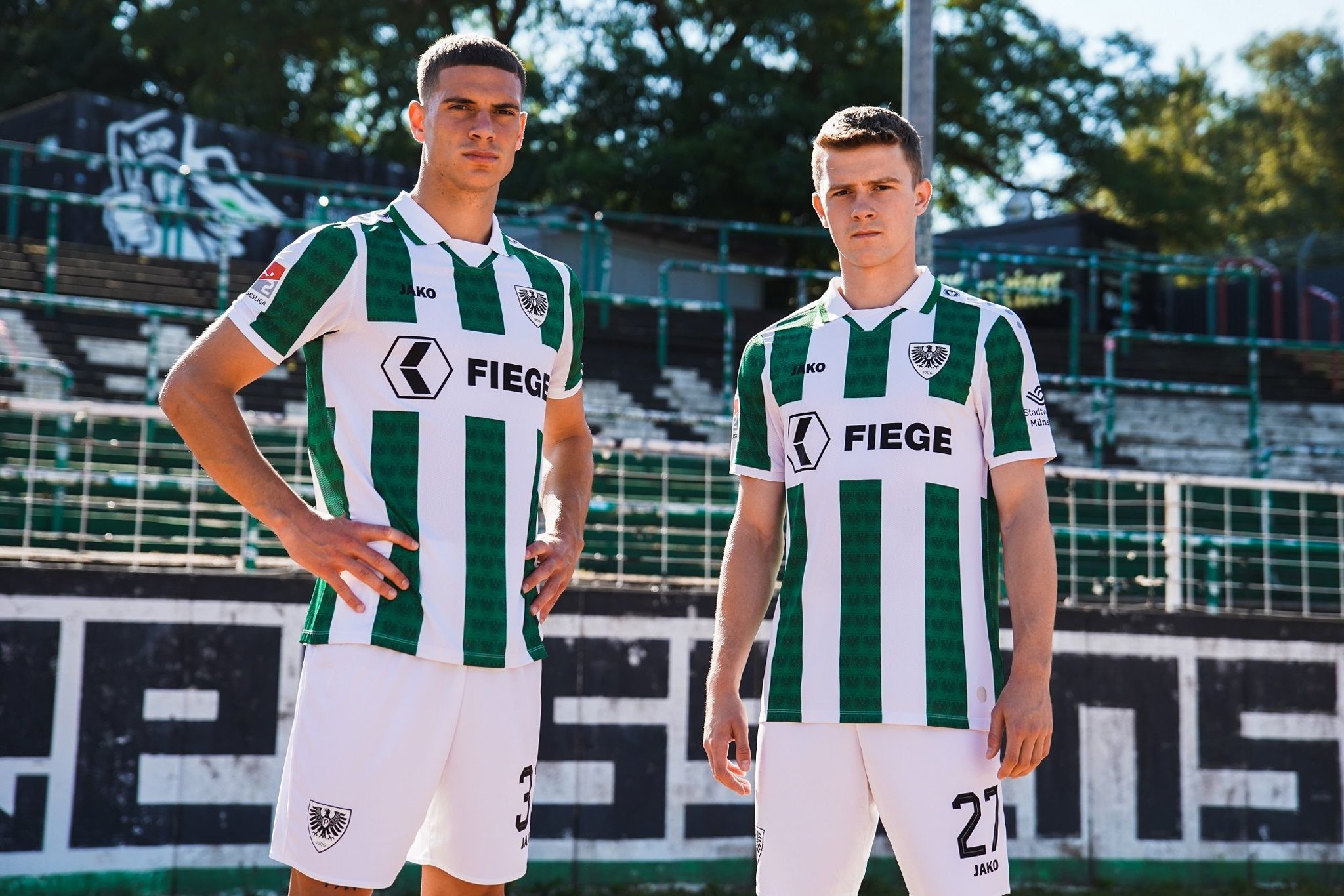 Preußen Münster So sieht das neue Heimtrikot für die 2. Bundesliga aus