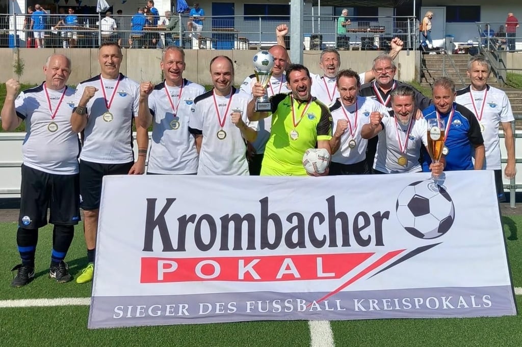 Ü50 des SC Paderborn 07 ist neuer Kreispokalsieger
