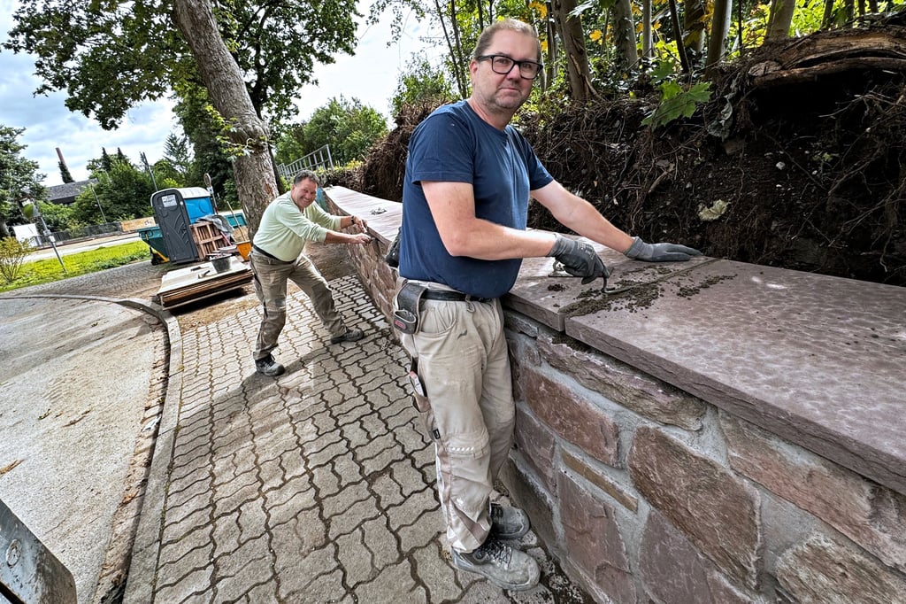 Höxter Teile der alten Stadtmauer werden saniert