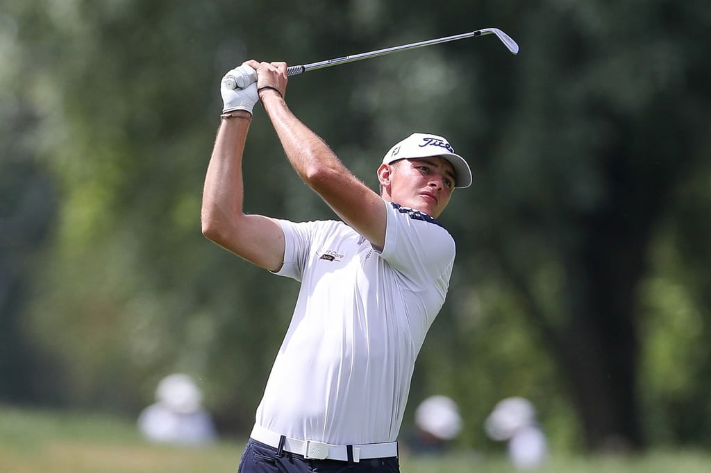 Golfer de Bruyn is enjoying his approach ahead in Munich