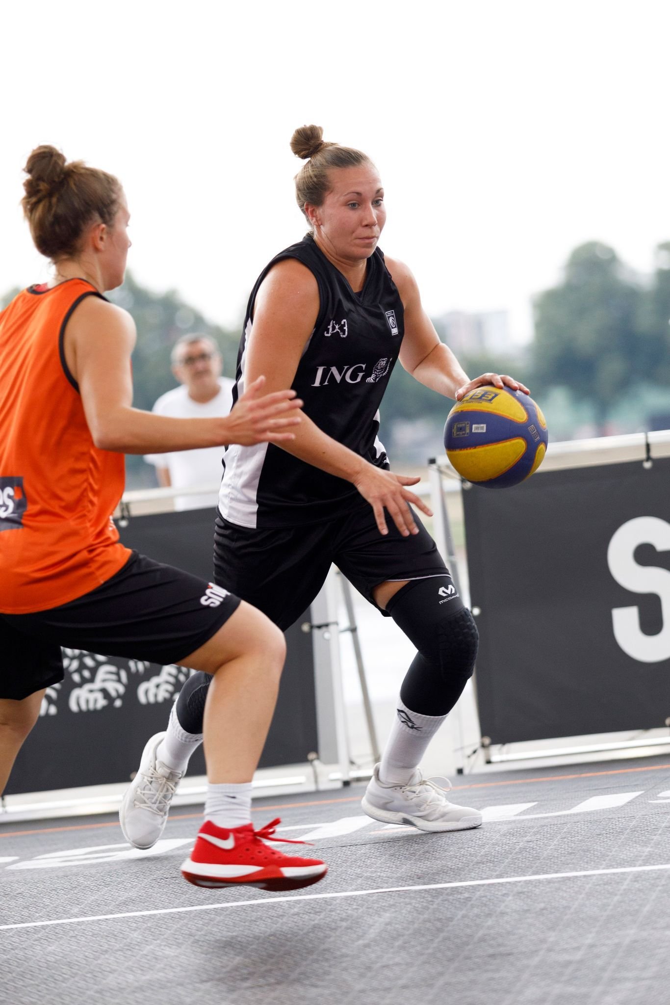 Deutsche Basketballerinnen Unterstützen 3x3-Team