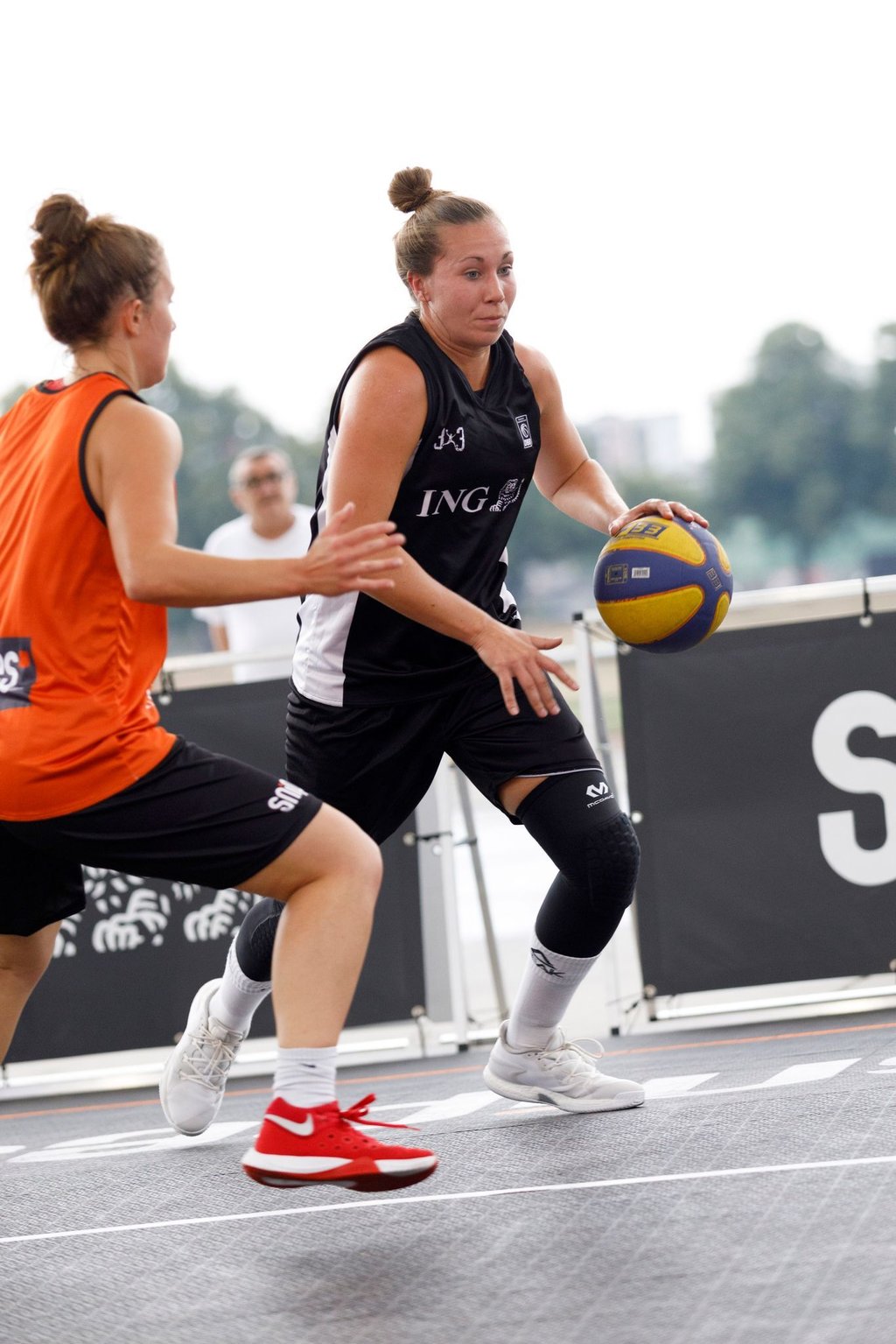 Deutsche Basketballerinnen unterstützen 3x3Team