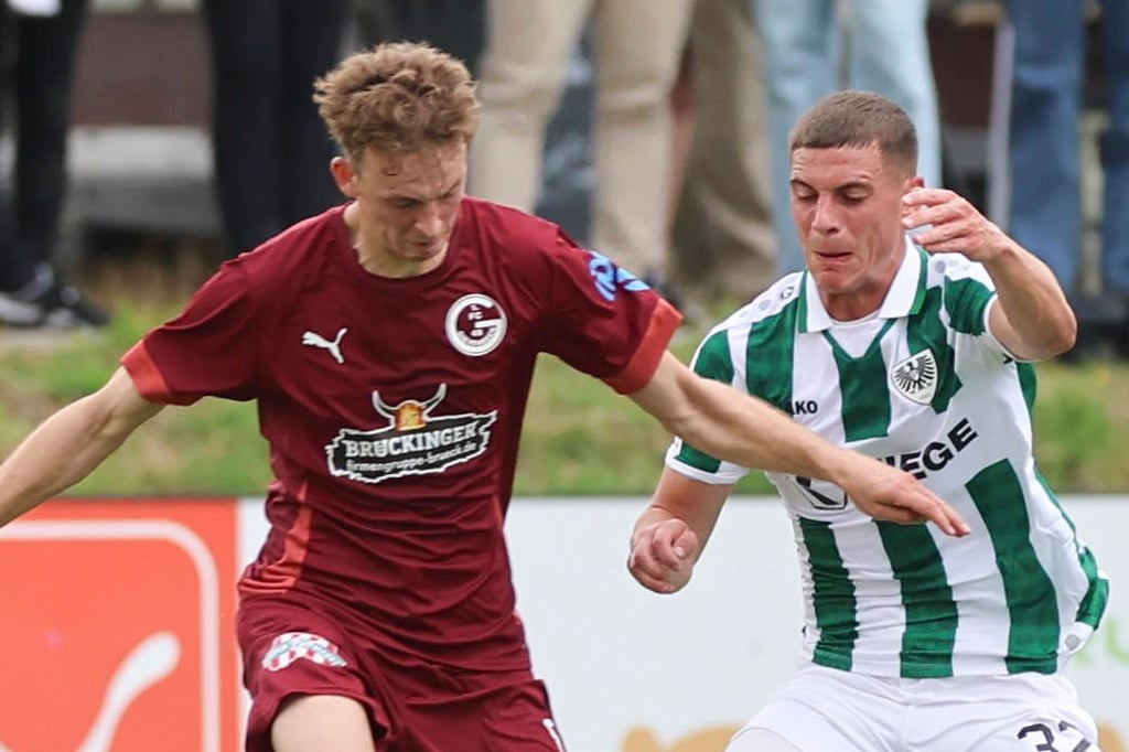 Hannes John mit Raketenstart beim 1. FC Gievenbeck in der Oberliga