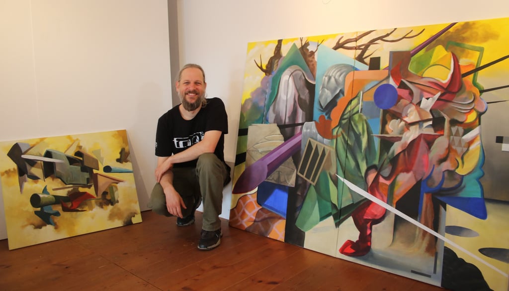 Enger: Carsten Gudes zeigt in der Gerberei Gemälde und Zeichnungen