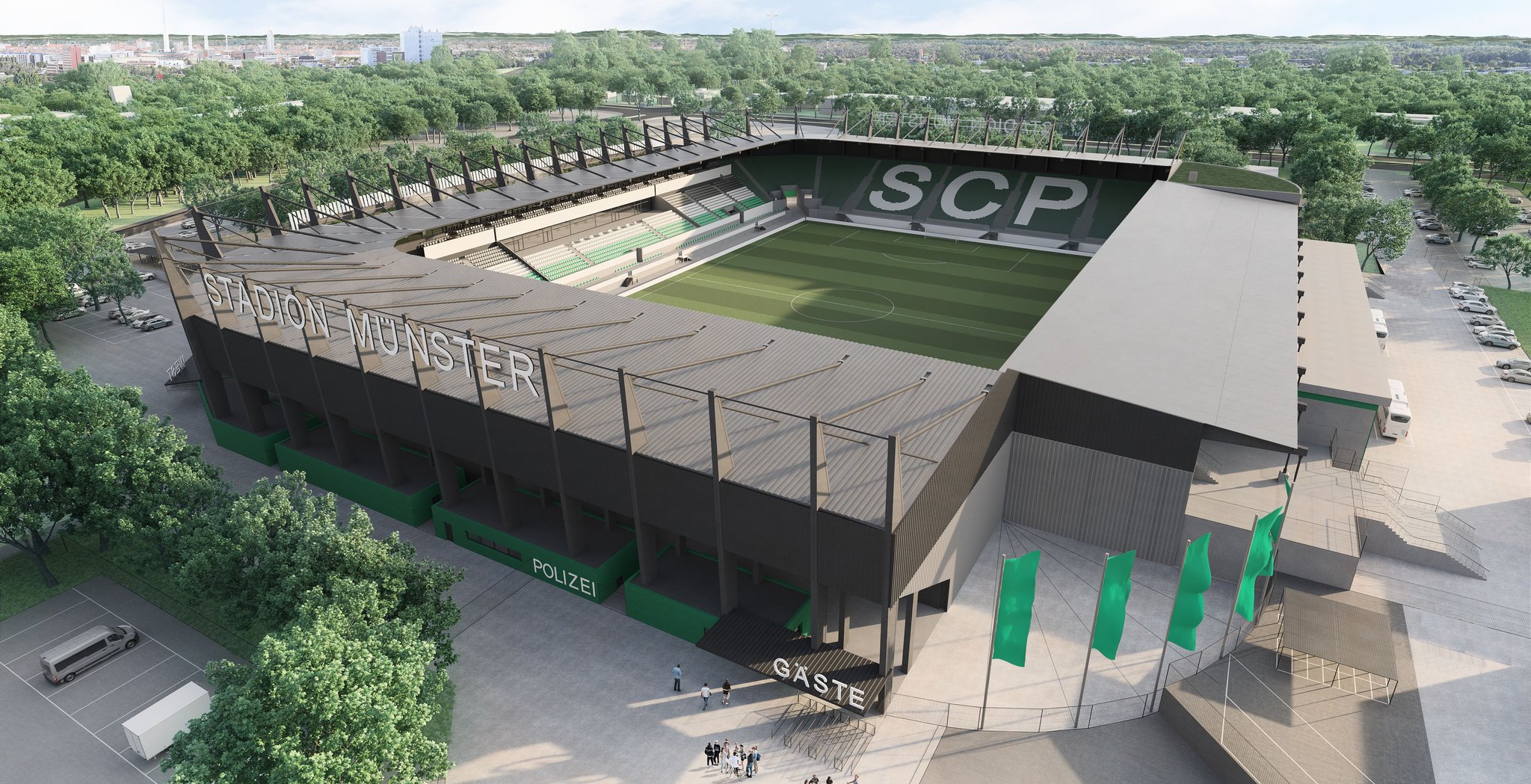 Aufsicht Stadion 
