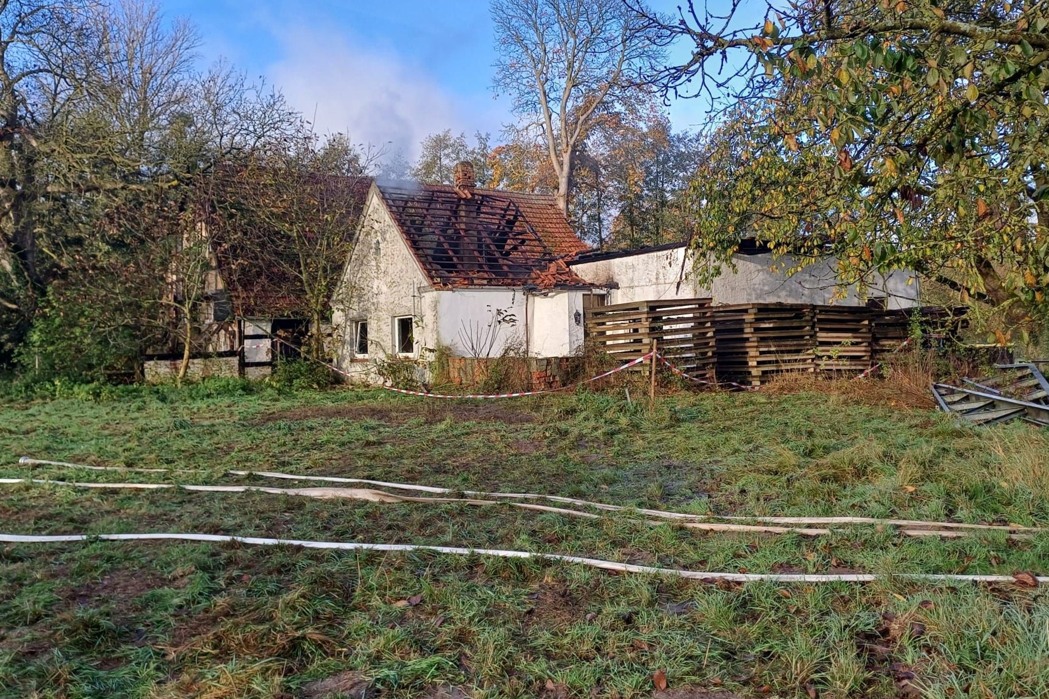 Preußisch Oldendorf Ermittlungen zur Brandursache dauern an