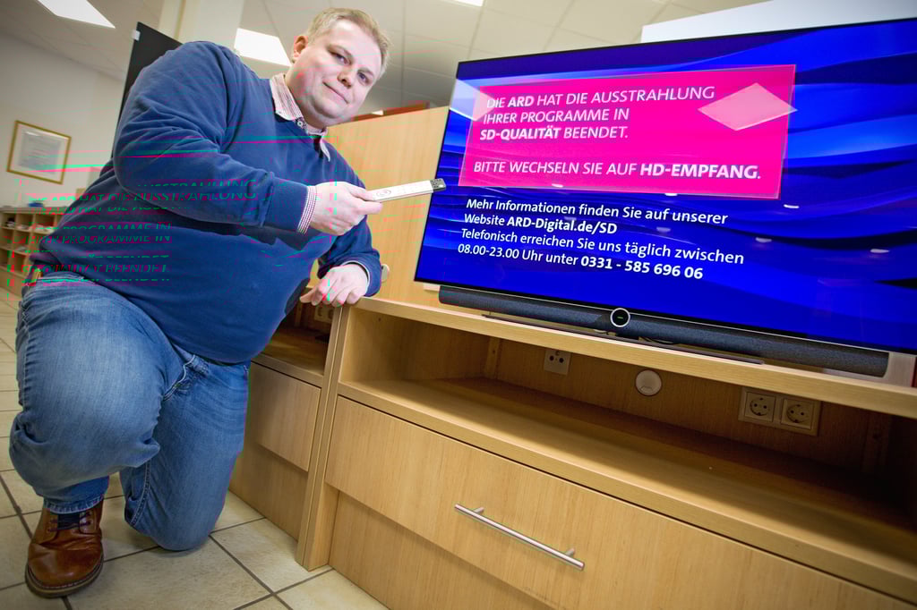  Halle: Fernsehen in HD - Umstellung der ARD macht Probleme Bildidee 