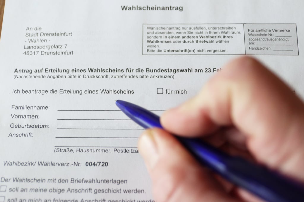 Wie Lang Kann Man Briefwahl Beantragen Briefwahl rechtzeitig beantragen