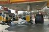 Die Shell-Tankstelle an der Haaksbergener Straße in Alstätte – auch dort kam es zu einer Auseinandersetzung.