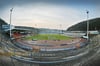 Im Leimbachstadion in Siegen findet Arminias Halbfinale im Westfalenpokal statt.