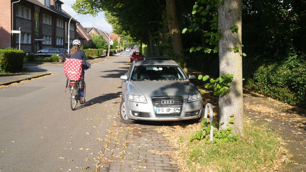 Flamenstraße in Nienberge: Parkflächen bleiben trotz Kritik schmal