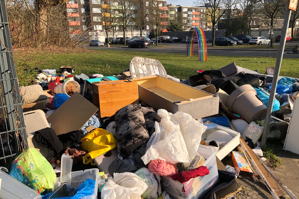 Wilde Müllkippen sind für viele Menschen in Münster ein großes Ärgernis