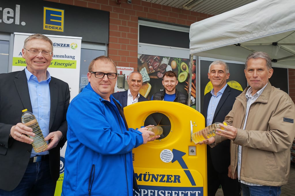 Neu: Container für Altspeisefett