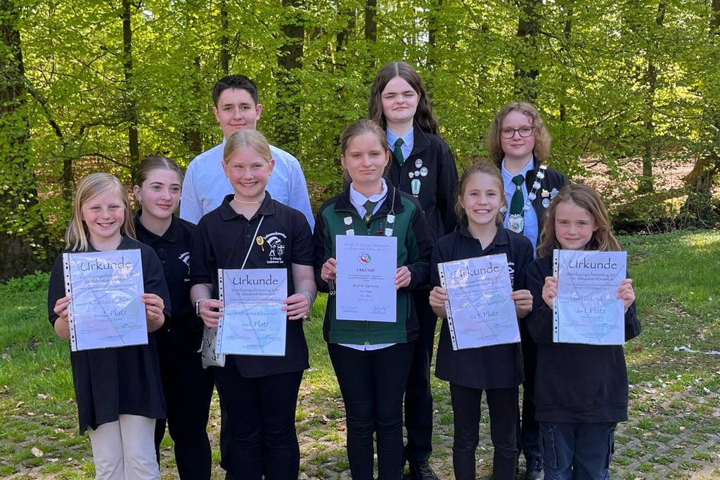 Senner Schützen stolz auf den Nachwuchs