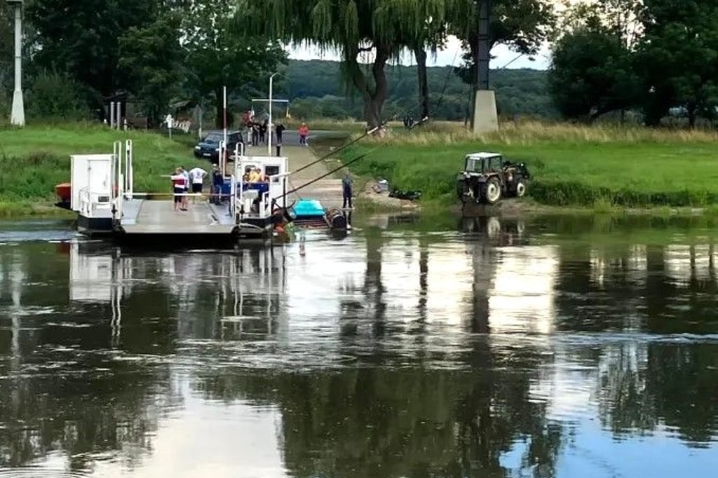 Havarie auf Weser in Polle