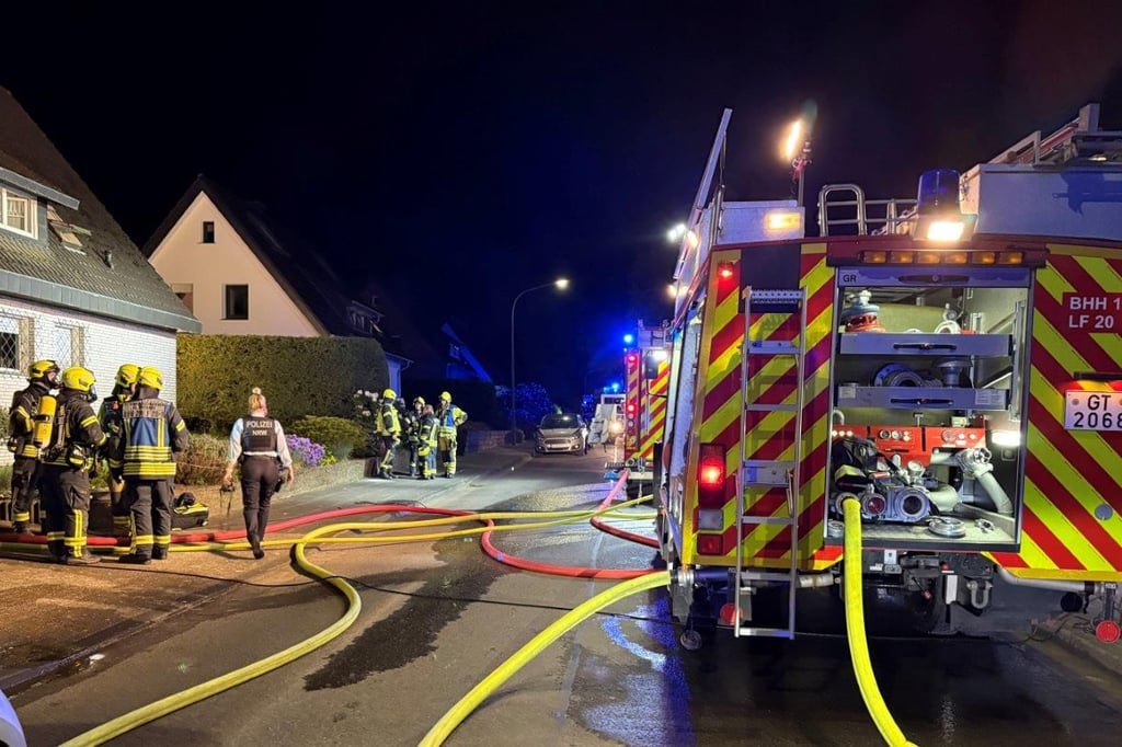 Küchenbrand in Borgholzhausen:  Haus ist unbewohnbar
