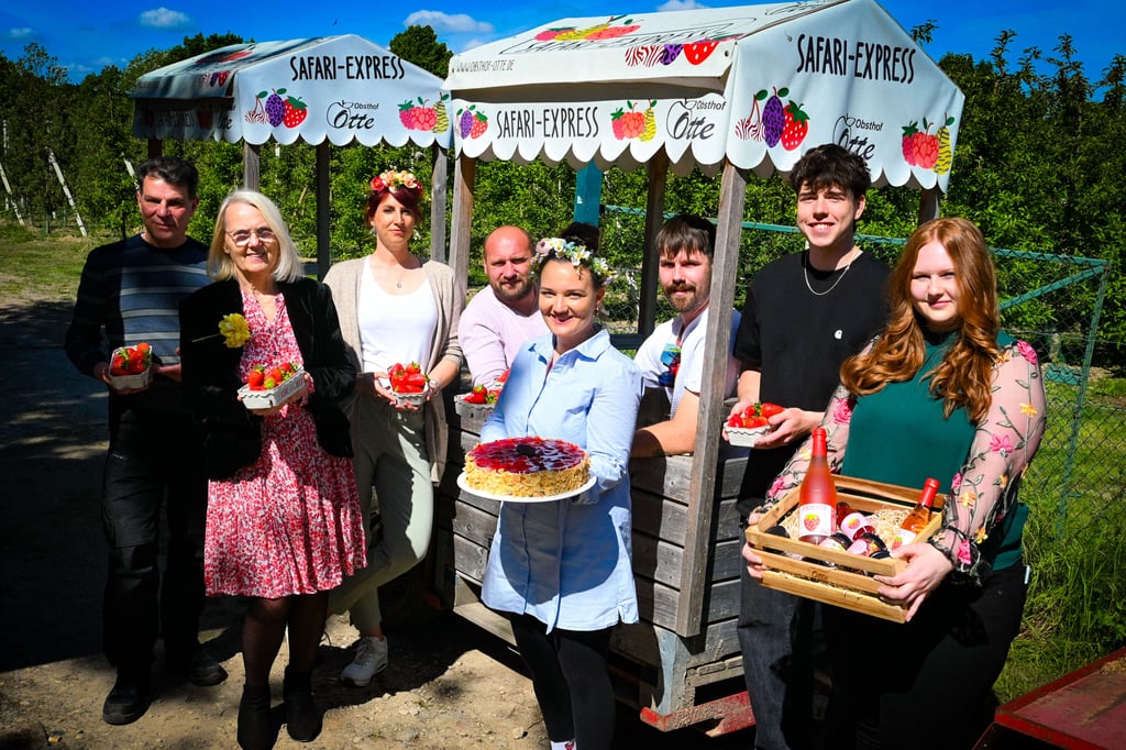 Obstblütenfest bei Otte: Die Erdbeere steht im Mittelpunkt
