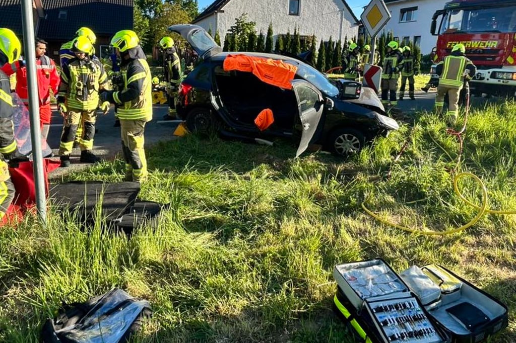 Unfall in Rödinghausen