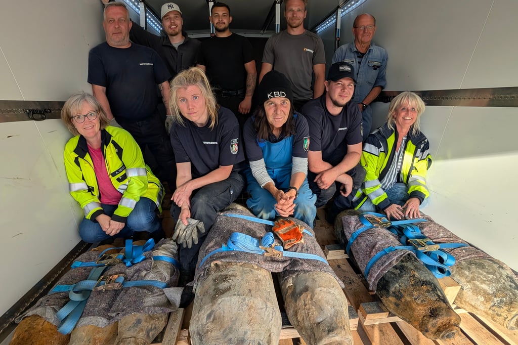 Sieben Blindgänger in Hiltrup entschärft