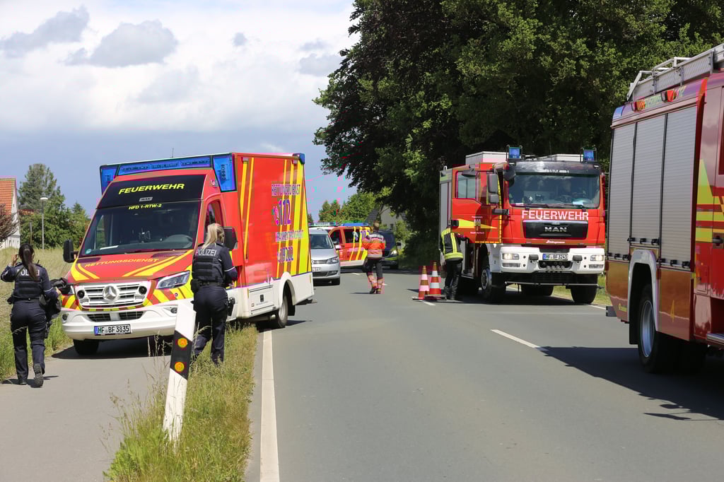 Drei Verletzte bei Unfall zwischen Bielefeld und Herford