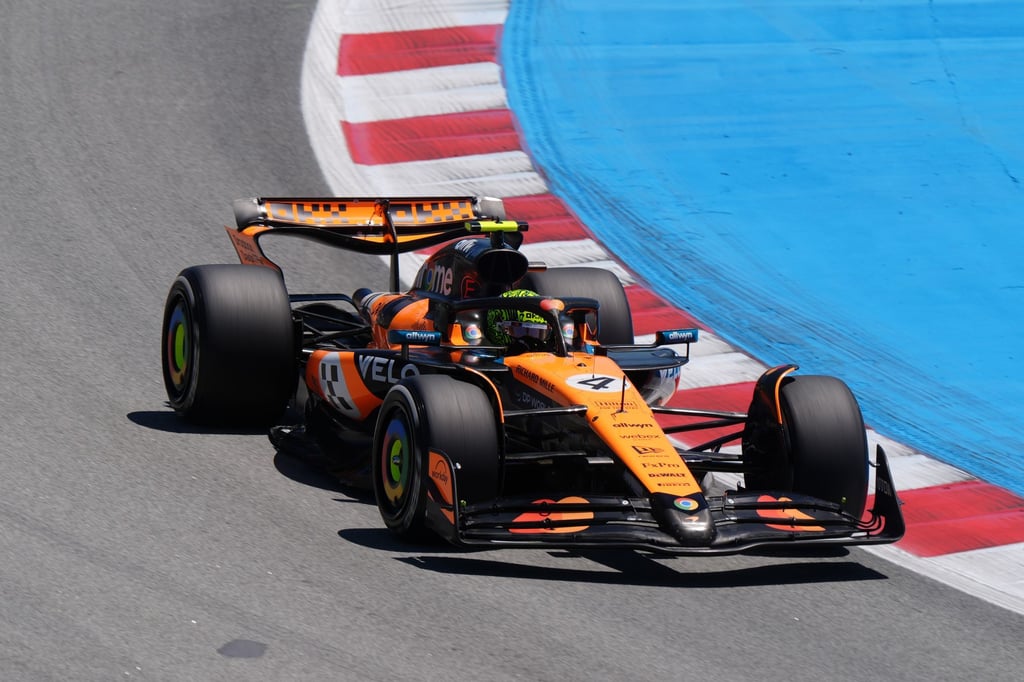 Monaco-Sieger-Norris-mit-erster-Bestzeit-in-Spanien