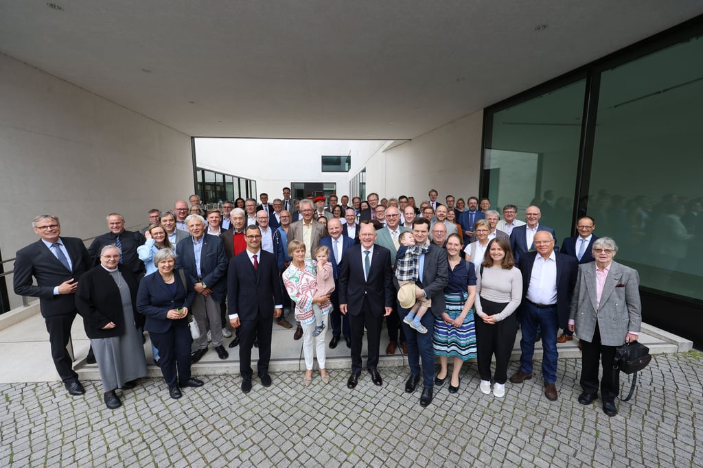 Großer Empfang für den scheidenden Verlagsleiter Dr. Dirk Paßmann