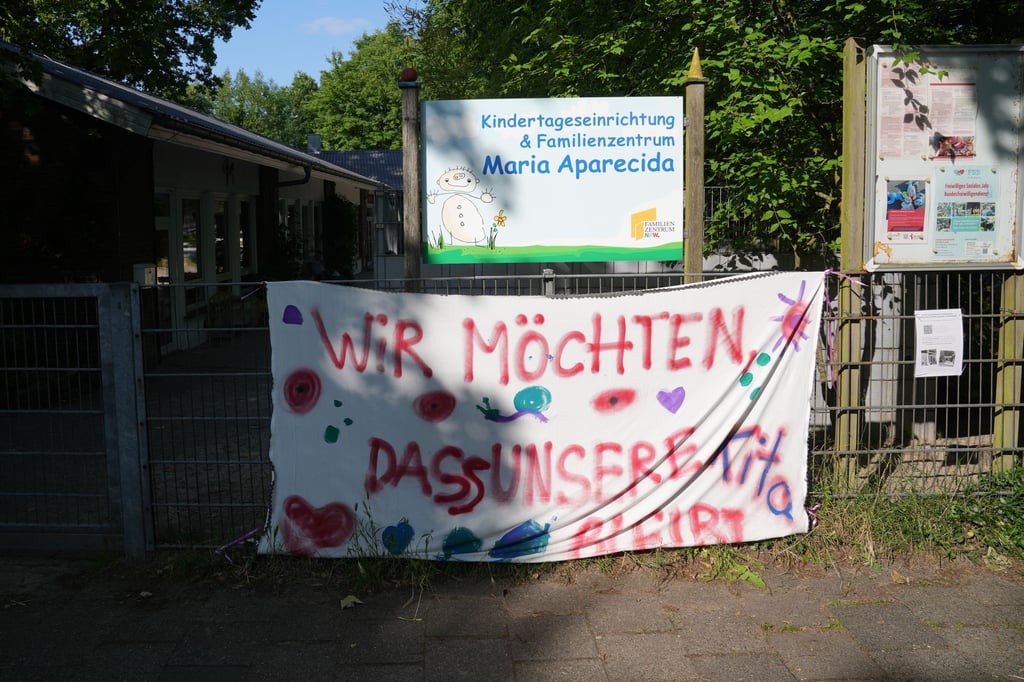 Geplante Kita-Schließung: Eltern kämpfen mit großem Rückhalt für Erhalt
