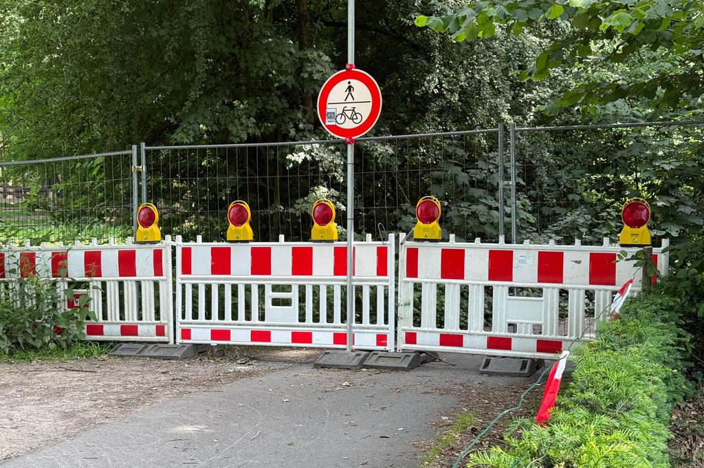 Weg in Wolbeck gesperrt: Ausmaß der Schäden unklar