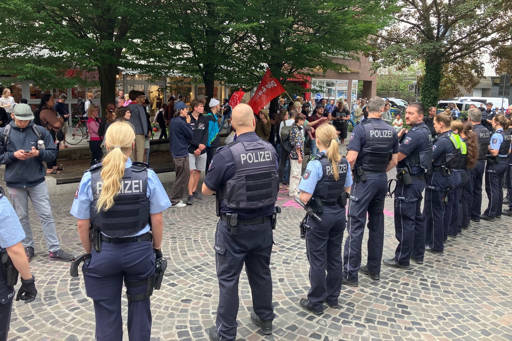 Sprühkreide löst einen Polizeieinsatz aus