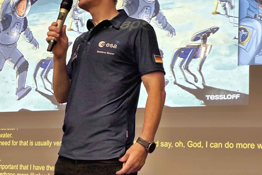 „Was war Dein Lieblingsessen auf der ISS?“: Viele Fragen an Matthias Maurer