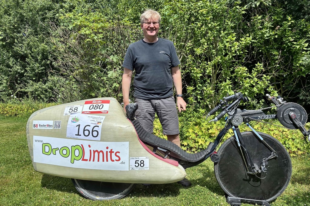 Viel Herzblut für das Liegerad: Jörg Basler organisiert Weltrekord-Event