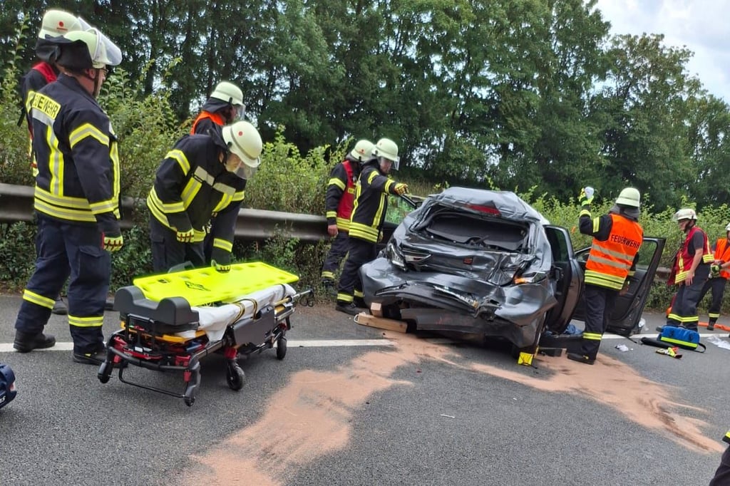 Mann schwebt nach Unfall in Lebensgefahr
