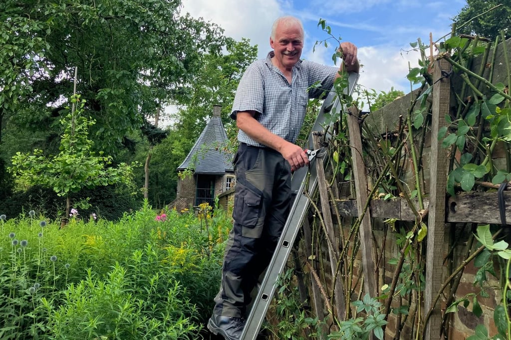 Der Mann hinter dem Garten von Haus Welbergen