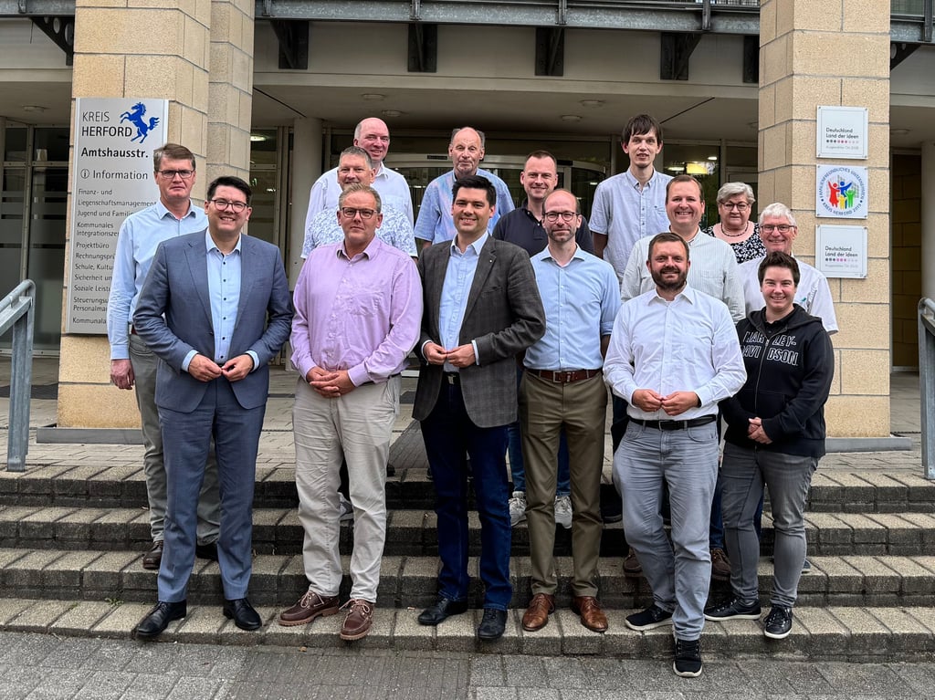 CDU-Kreistagsfraktion tauscht sich mit Kreisjägerschaft Herford aus