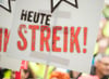 Je nach betrieblicher Regelung kann ein Streiktag zu Kürzungen führen. 