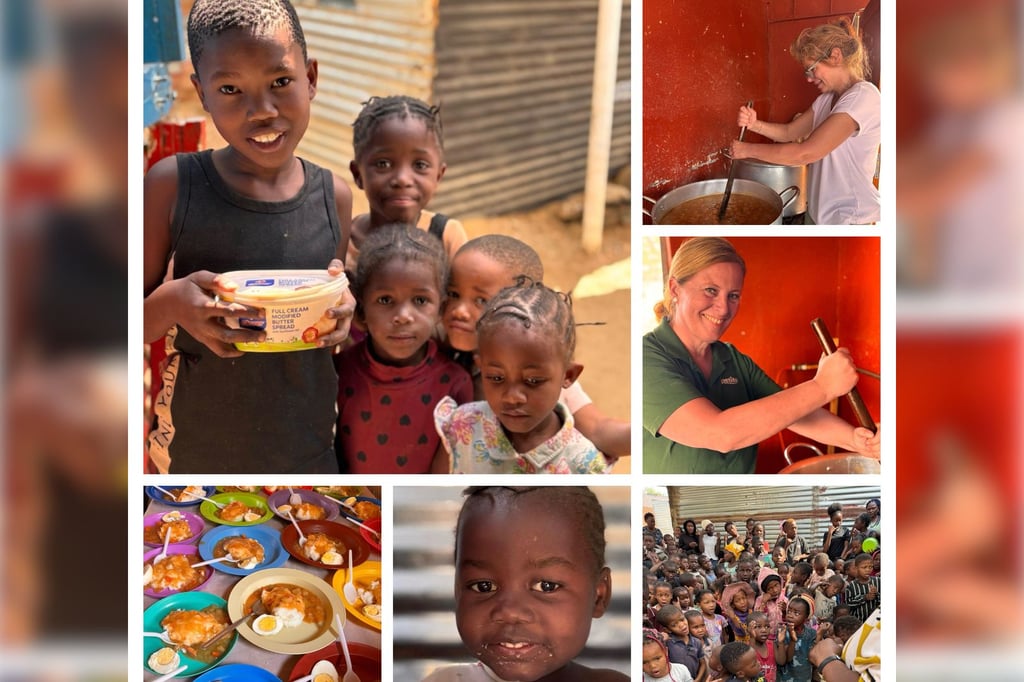 Mahlzeiten für über 1000 Kinder: Münsterländerinnen helfen in Namibia