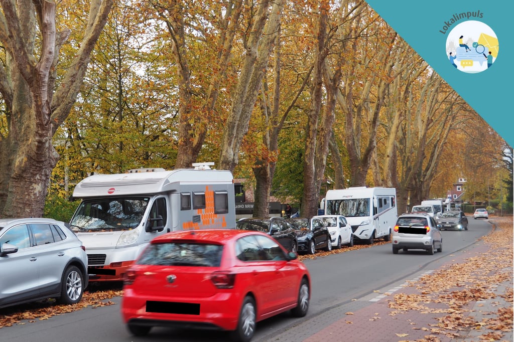 Darf ein Caravan wochenlang im Wohngebiet parken?