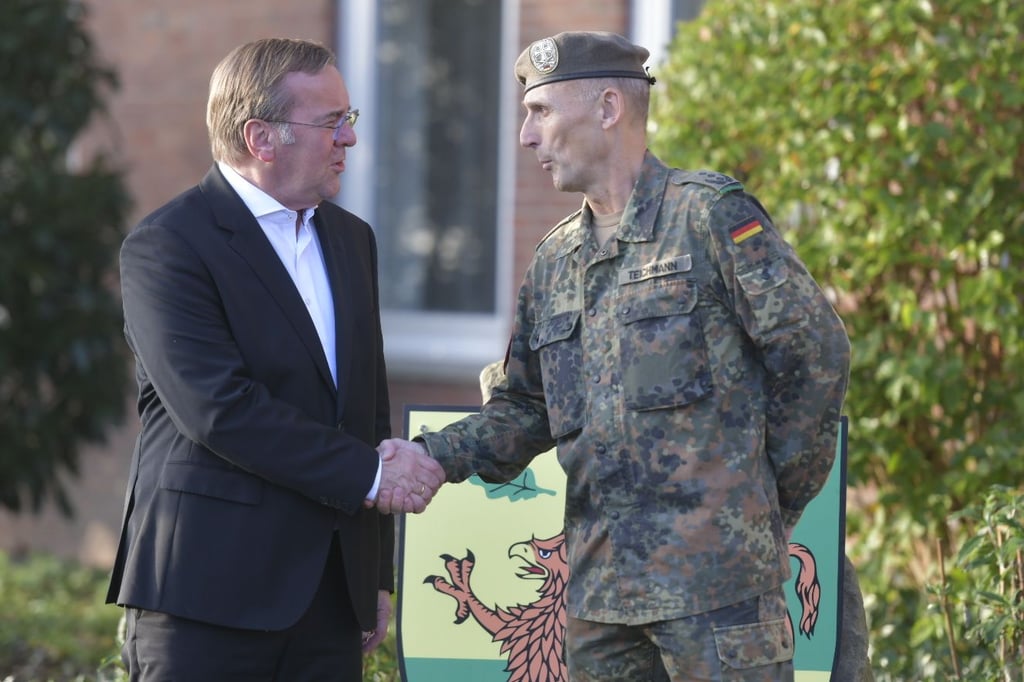 Verteidigungsminister Boris Pistorius zu Besuch in Münster