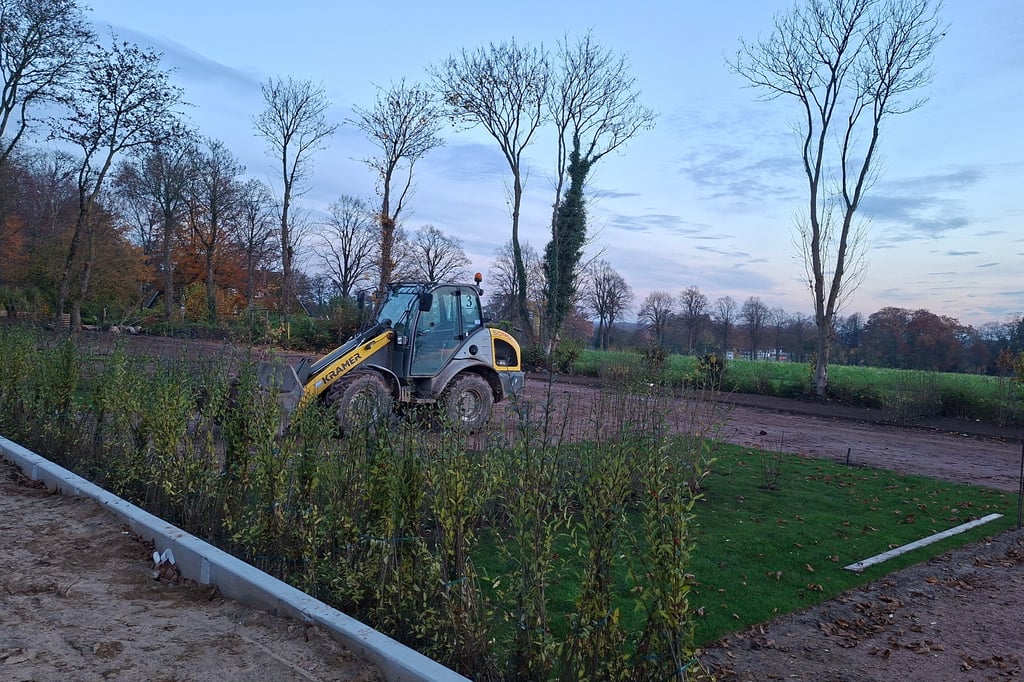 Grüne Oase am Waldstellplatz Lienen nimmt Gestalt an