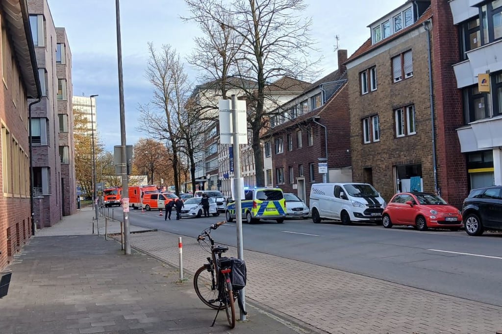 Zwei Pkw kollidieren an der Von-Vincke-Straße