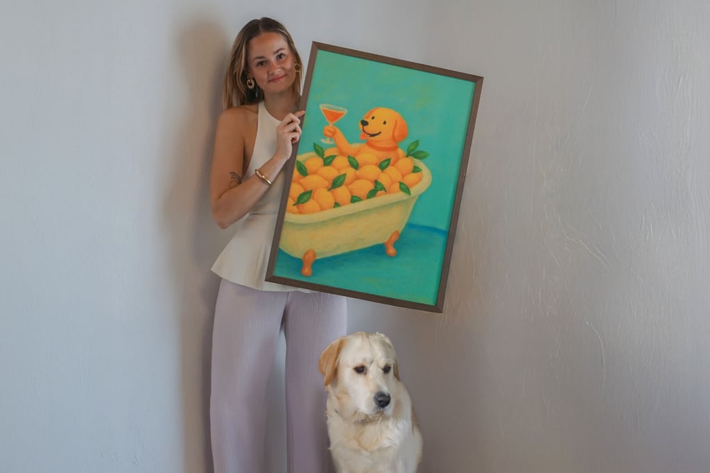 Wie ein Hund den Anstoß für ein eigenes Design-Label gab