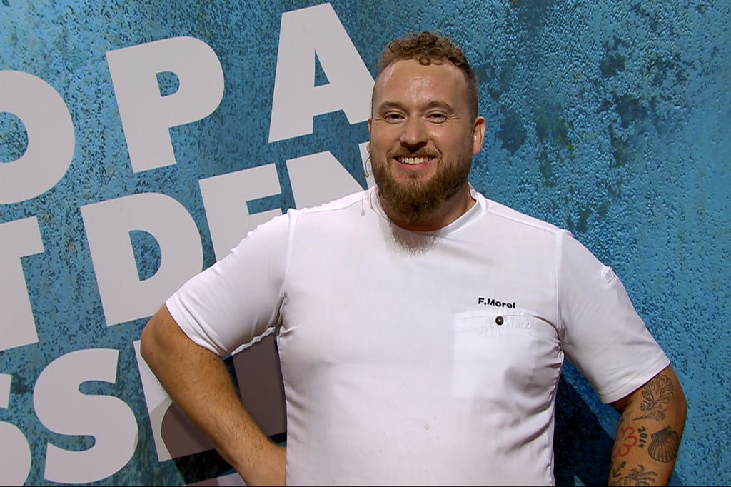 Sterne-Koch-Fr-d-ric-Morel-aus-M-nster-in-Hensslers-TV-Show