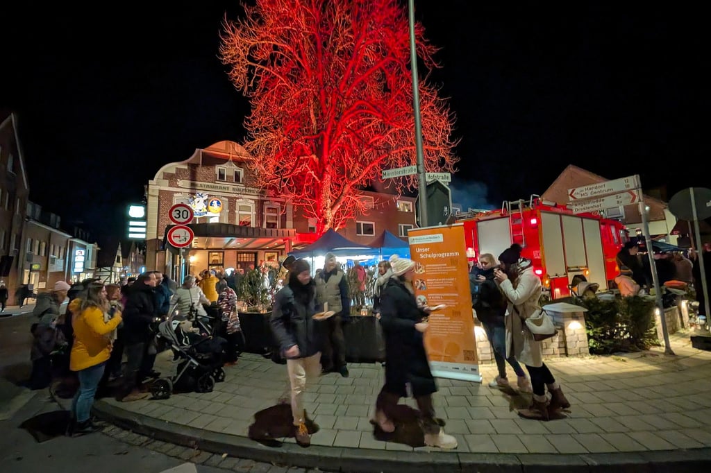 Besucheransturm bei der Wolbecker Lichternacht