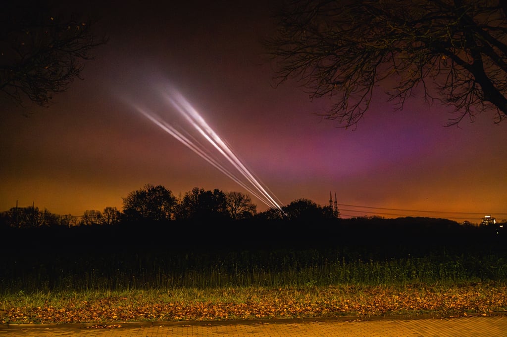 Das steckt hinter den Lichtstrahlen am Rand von Mecklenbeck