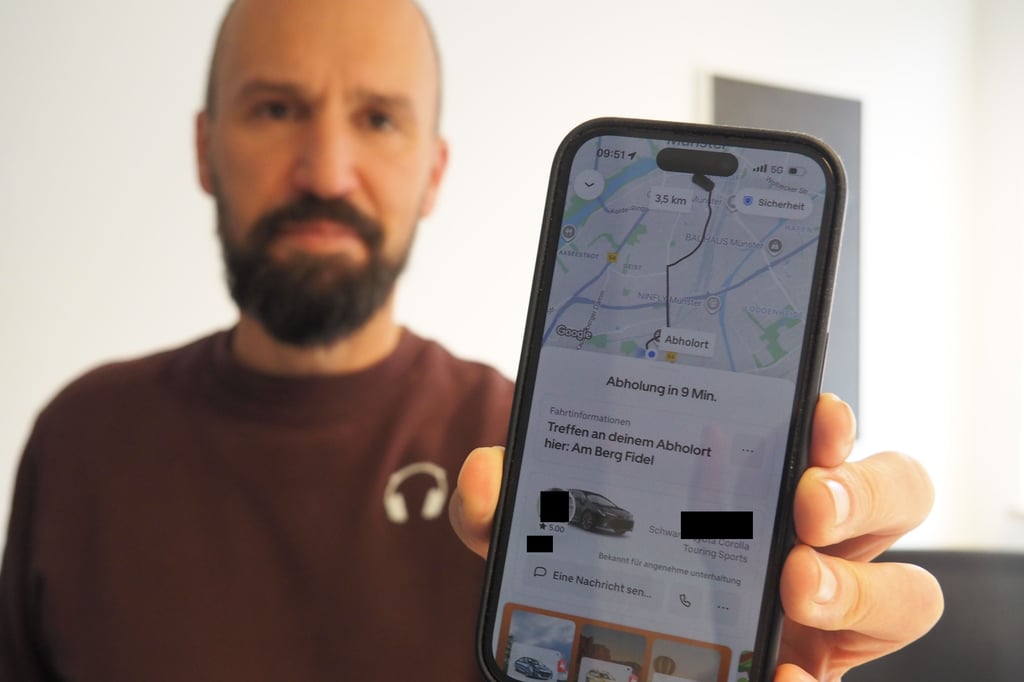 Uber ist jetzt auch in Münster – so funktioniert der umstrittene Fahrdienst