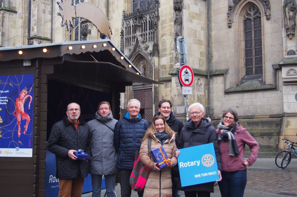 Alle Jahre wieder: „Sternstrahlen“-Stand am Drubbel eröffnet