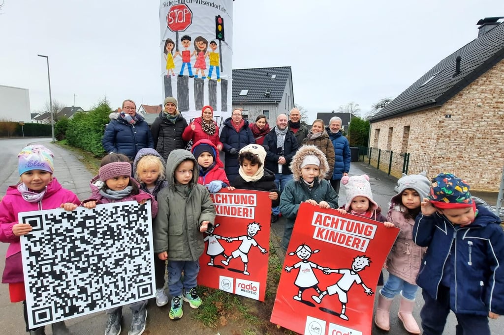 Litfaßsäule als Mahnmal für mehr Sicherheit