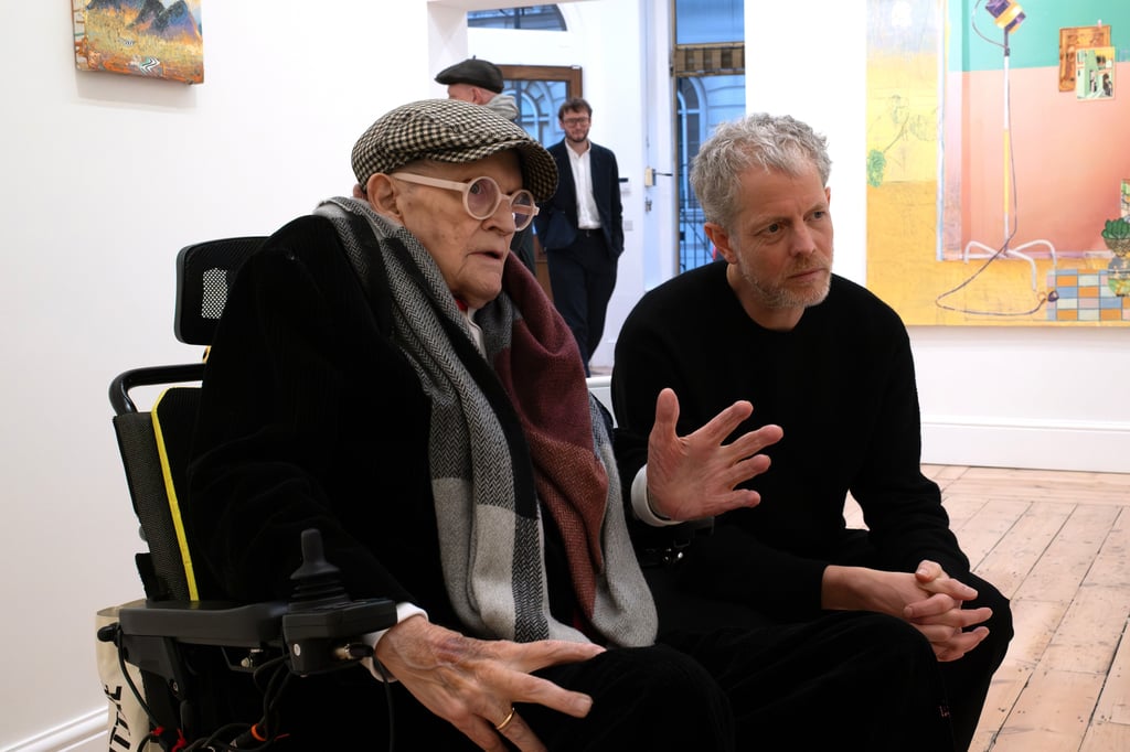 Ritterschlag-f-r-K-nstler-aus-Rheine-Hockney-kauft-Weischer-Gem-lde