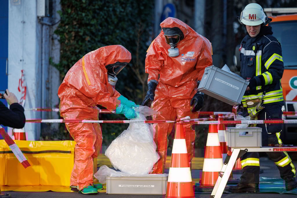 Feuerwehreinsatz beim Bielefelder Umweltbetrieb